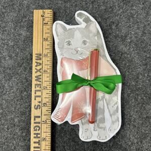 2024 Cat Paper & Pen Gift Set 100 Sheets New Sealed Stationery Gift